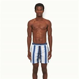 Lacivert Degrade Geçişli Şort Mayo