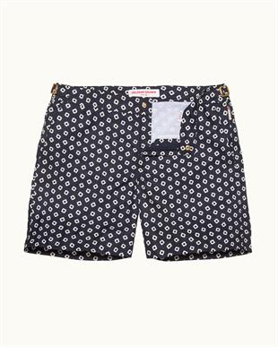 Lacivert Gold Toka Detaylı Mayo