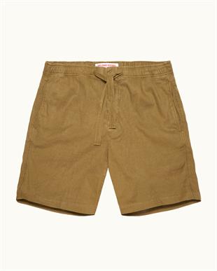 Rahat Kesim Keten Şort