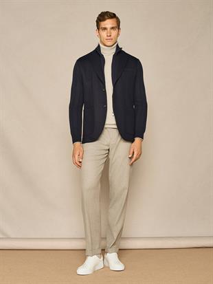 Bej Düz Kesim Pantolon