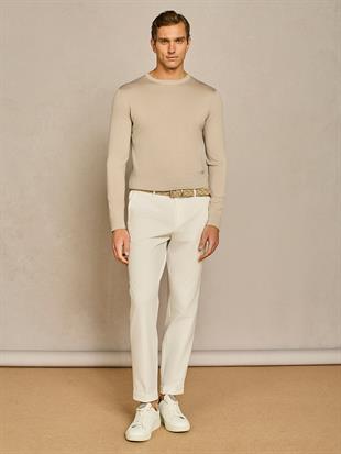 Bej Uzun Kollu Triko