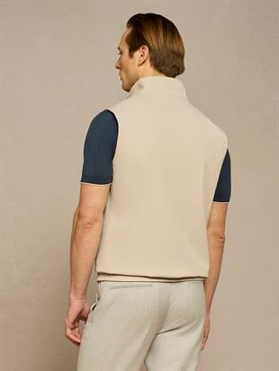 Cep Detaylı Fermuarlı Yelek