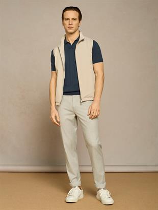 Cep Detaylı Fermuarlı Yelek