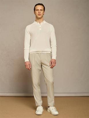 Cep Detaylı Gri Jogger Pantolon
