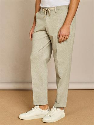 Gri Düz Kesim Jogger Pantolon