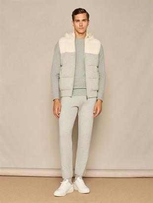 Gri Kaşmir Jogger Eşofman Altı