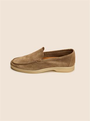Kahverengi Süet Loafer