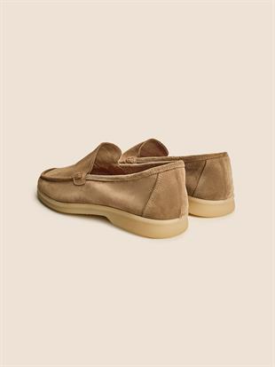 Kahverengi Süet Loafer
