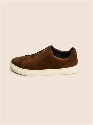 Kahverengi Süet Sneaker