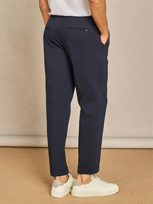 Lacivert Düz Kesim Jogger Pantolon