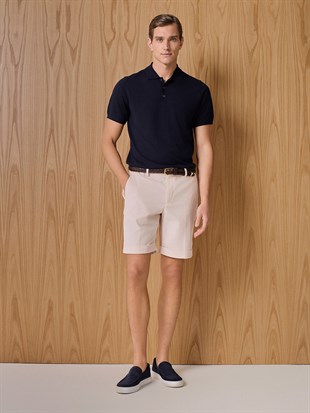 Lacivert Polo Yaka Triko