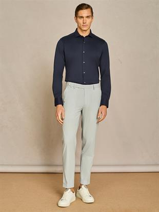 Lacivert Uzun Kollu Gömlek