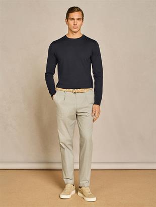 Lacivert Uzun Kollu Triko