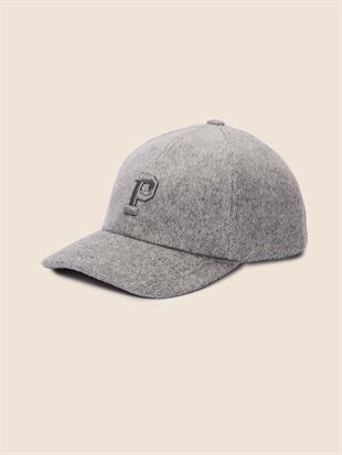 Logo Detaylı Yün Karışımlı Şapka