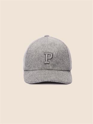 Logo Detaylı Yün Karışımlı Şapka