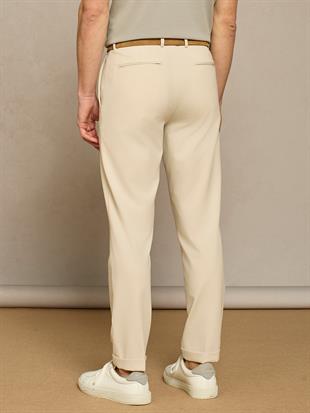 Pamuk Karışımlı Duble Paça Pantolon