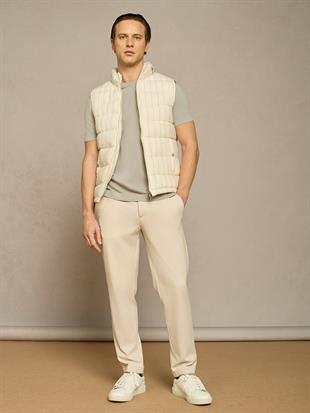 Pamuk Karışımlı Duble Paça Pantolon