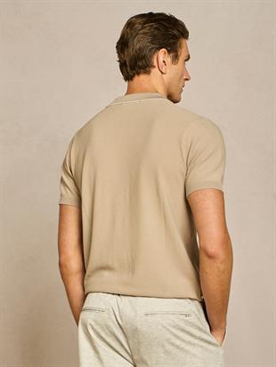 Polo Yaka Kısa Kollu Pamuk T-shirt