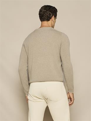 Yün Karışımlı Uzun Kollu Triko