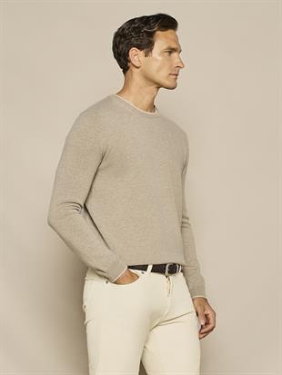 Yün Karışımlı Uzun Kollu Triko