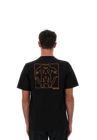 İşleme Detaylı Erkek Siyah T-shirt