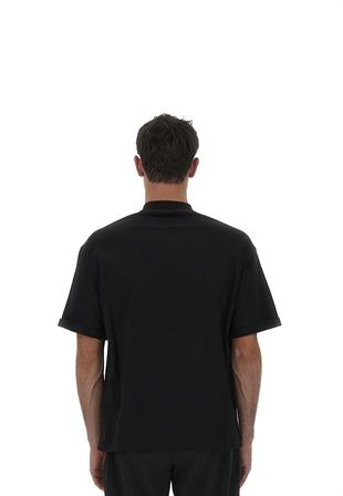 Zebra Desenli Bisiklet Yaka Erkek T-shirt