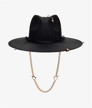 Siyah Fedora Şapka