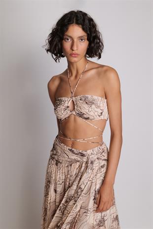 Floral Desen Büstiyer