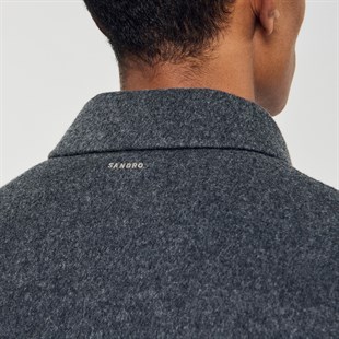 Antrasit Fermuarlı Ceket