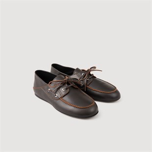 Bağcıklı Deri Makosen