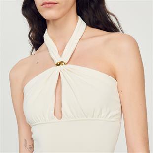 Boyundan Bağlamalı Bodysuit