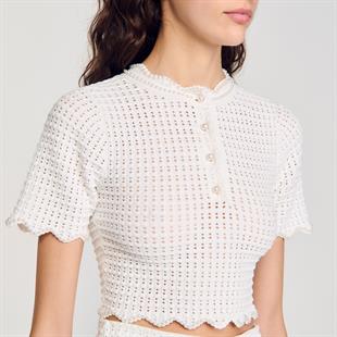 Dilimli Taş İşli Triko