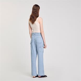 Dokulu Jean Pantolon