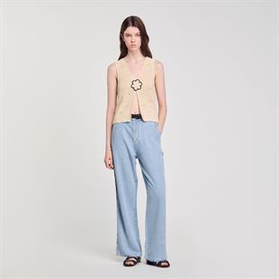 Dokulu Jean Pantolon