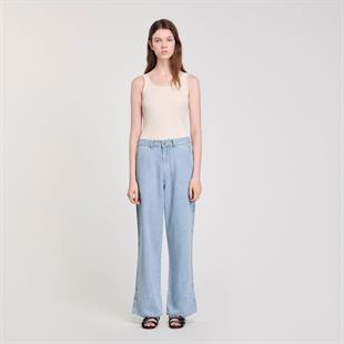 Dokulu Jean Pantolon