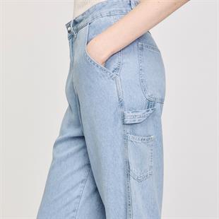 Dokulu Jean Pantolon