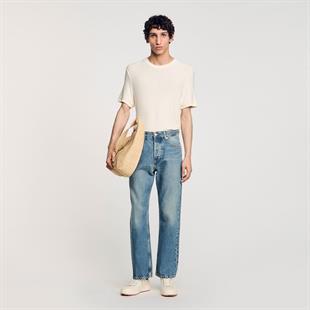 Düz Kesim Jean Pantolon