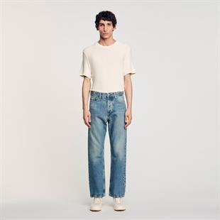 Düz Kesim Jean Pantolon