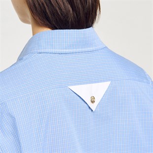 Ekose Desen Kısa Gömlek