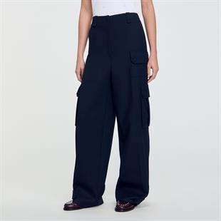 Geniş Paça Kargo Pantolon