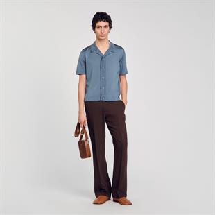 Grimsi Yeşil Triko Gömlek