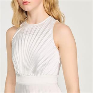 Halter Yaka Pilise Elbise