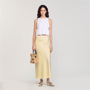 İnci işlemeli bluz