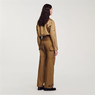 Kahverengi Kargo Pantolon