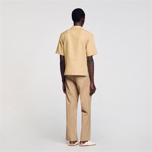 Keten Karışımlı Gömlek