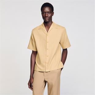 Keten Karışımlı Gömlek