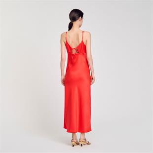 Kırmızı Uzun Elbise