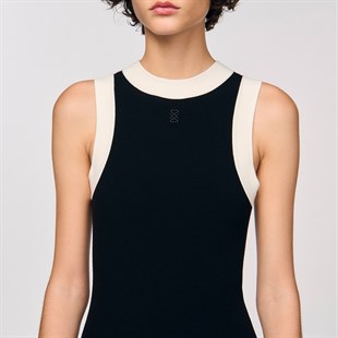 Kontrast Geçişli Bodysuit