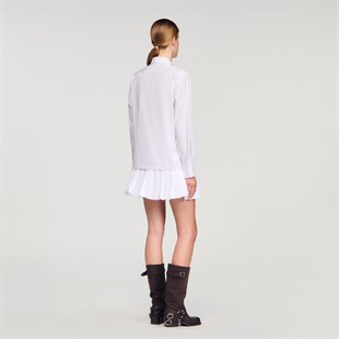 Kravatlı Çizgili Gömlek