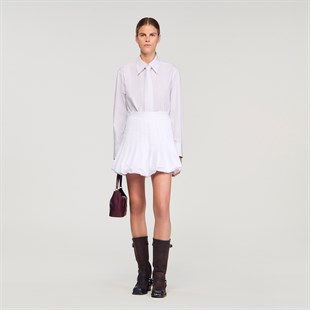 Kravatlı Çizgili Gömlek